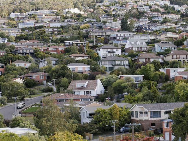 House prices across Hobart rose 6.8 per cent in the past year. Picture: MATT THOMPSON