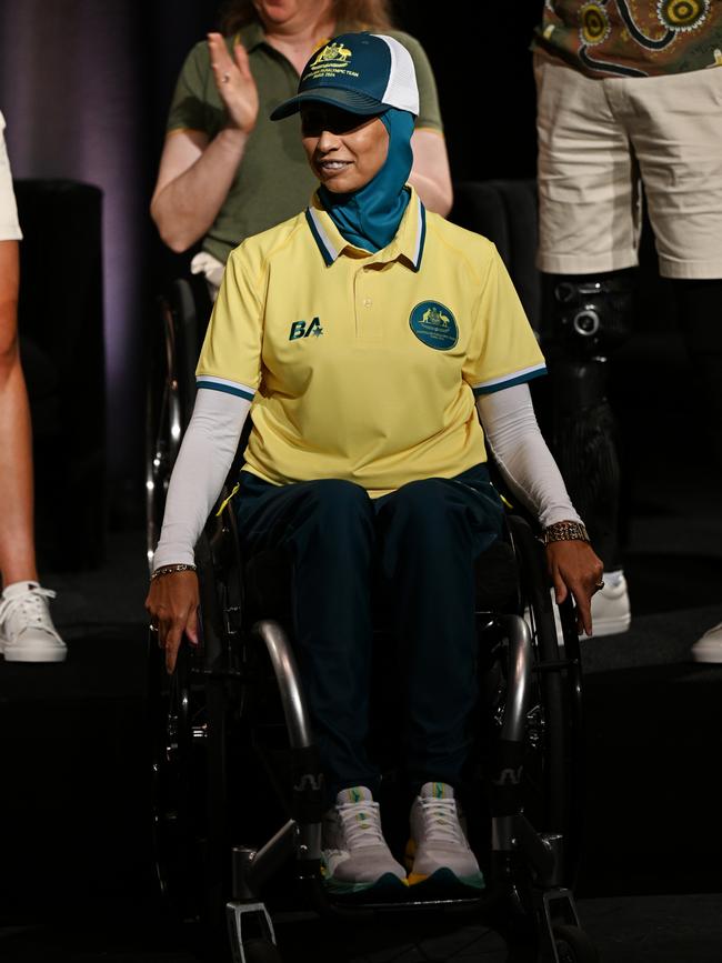 Ameera Lee will make her Paralympic Games debut after narrowly missing selection for Tokyo. Picture: James Gourley/Getty Images for AFW