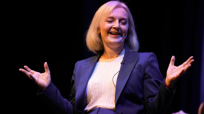 Britain’s former prime minister for 49 days, Liz Truss. Picture: Getty Images