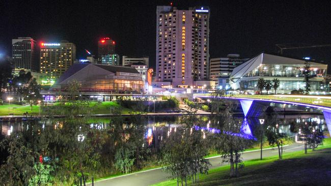 Stunning ... Adelaide’s riverbank in all its glory. Picture: Victoria Goodman