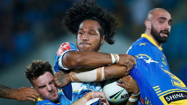 Agnatius Paasi in Titans colours. Picture: Getty Images