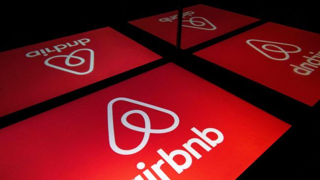 Airbnb says more than 90 per cent of its Tasmanian hosts have complied with new reporting requirements, submitting information before the December deadline. Picture: LIONEL BONAVENTURE/AFP