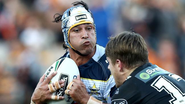 Johnathan Thurston was a late inclusion from a hamstring injury.