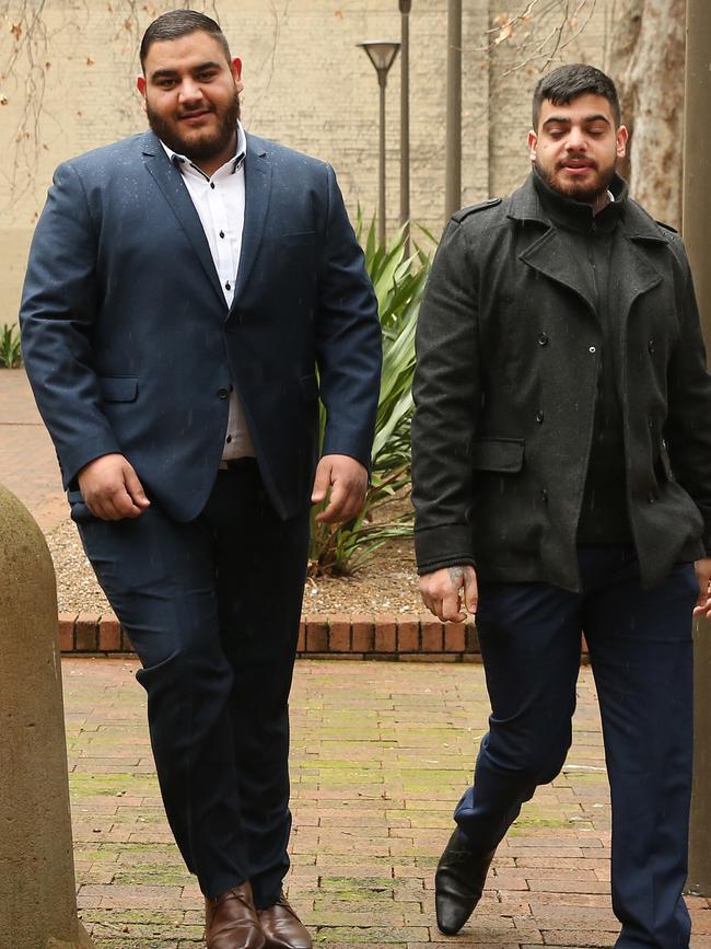 Abraham Sayour and Hasan "Sam" Sayour, charged for their role in an international organised crime syndicate that conspired to import tobacco. Picture: Richard Dobson