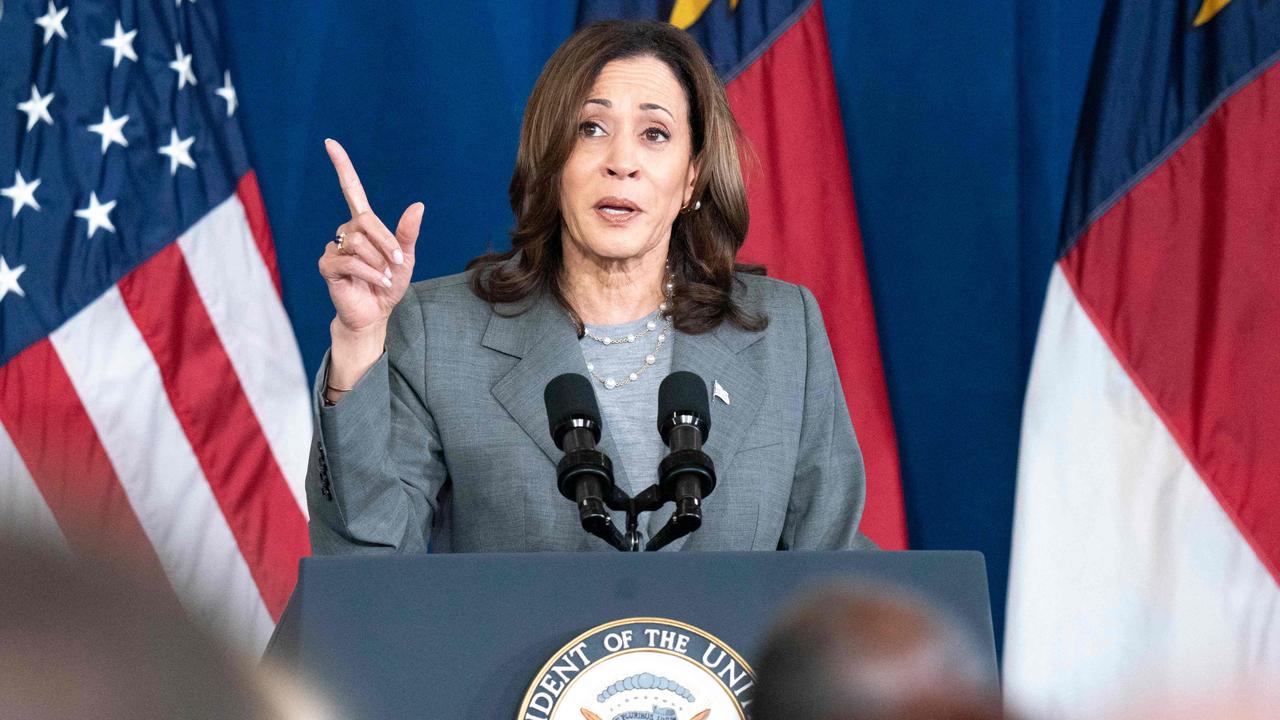 Vice-President Kamala Harris has emerged as the front runner for the November election. Picture: Sean Rayford/Getty/AFP