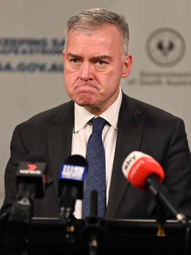 SA Health Minister Stephen Wade. Picture: NCA NewsWire / Naomi Jellicoe