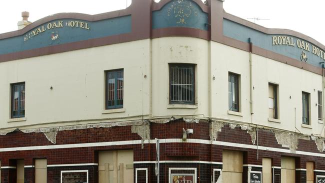 The treasured Royal Oak Hotel in North Parramatta is no longer standing. Picture: John Appleyard