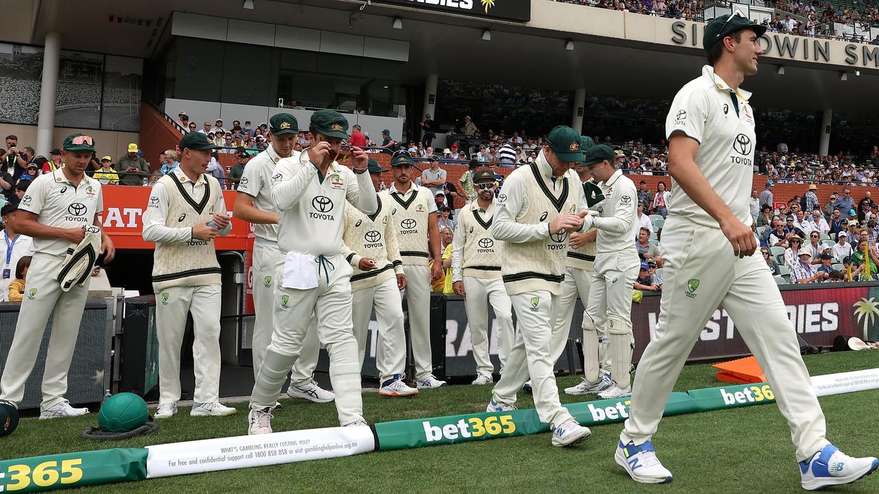 Pat Cummins of Australia. Photo by Paul Kane/Getty Images