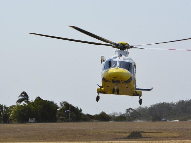 Woman in 40s airlifted with serious injuries from Burnett