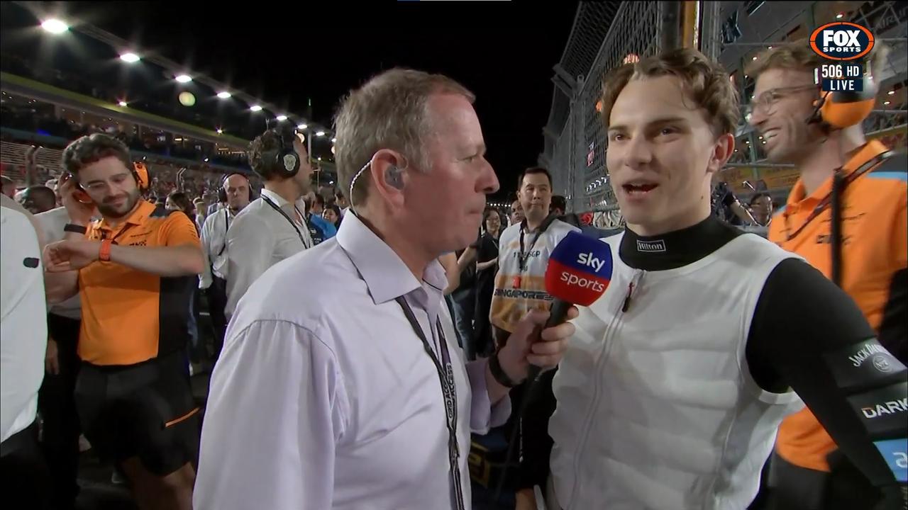 F1 2023 News: Martin Brundle Apologises To Oscar Piastri After Grid ...