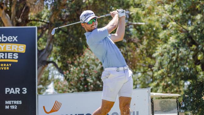 Blake Proverbs took home the Murray River event in thrilling circumstances. Photo: Golf Australia.