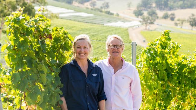 Jen Doyle and Robert Hill-Smith at Pontos Hill. Picture: SUPPLIED