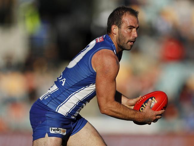 Ben Cunnington underwent emergency surgery on Tuesday after being diagnosed with testicular cancer. (Photo by Dylan Burns/AFL Photos via Getty Images)