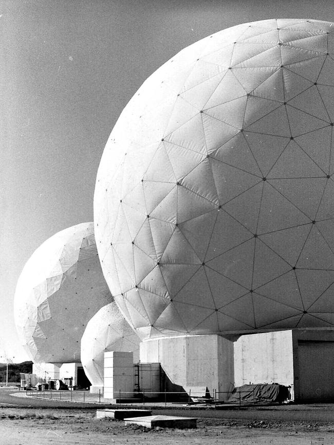 Pine Gap, pictured in 1968.