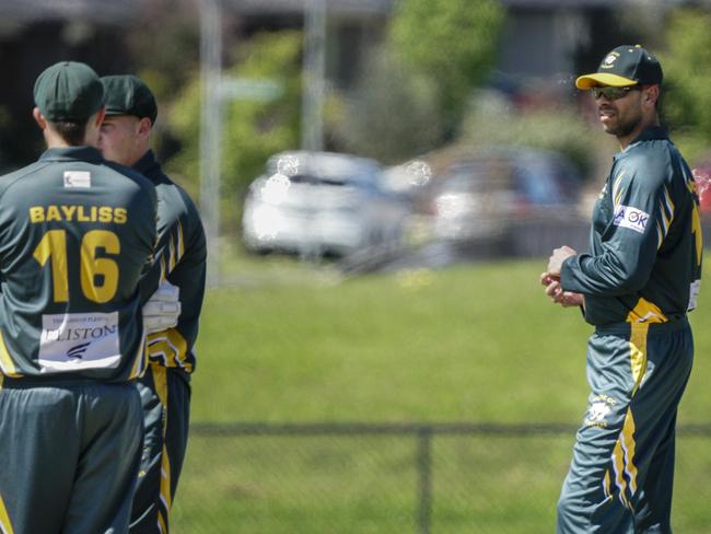 Clyde’s star recruit Michael Vandort (right). Picture: Valeriu Campan