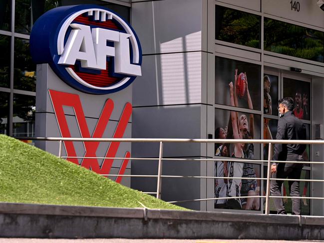 The AFL is under scrutiny. Picture: William WEST / AFP