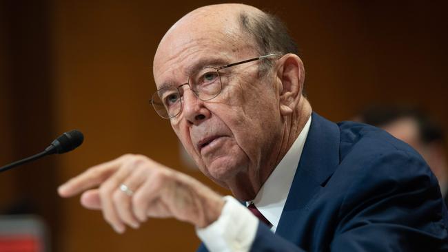 Wilbur Ross. Picture: AFP