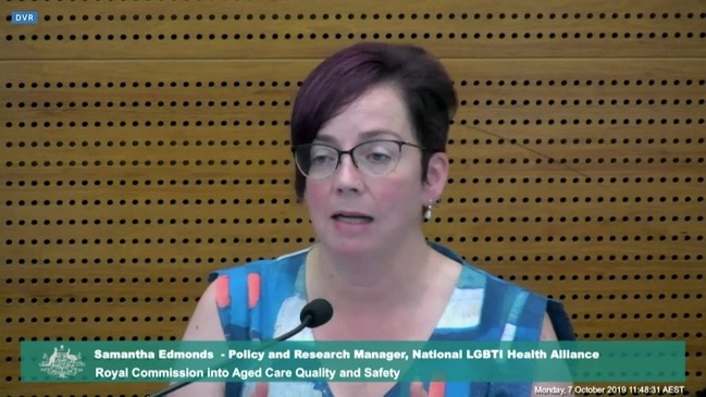 Transgender aged care services varies: commission hears