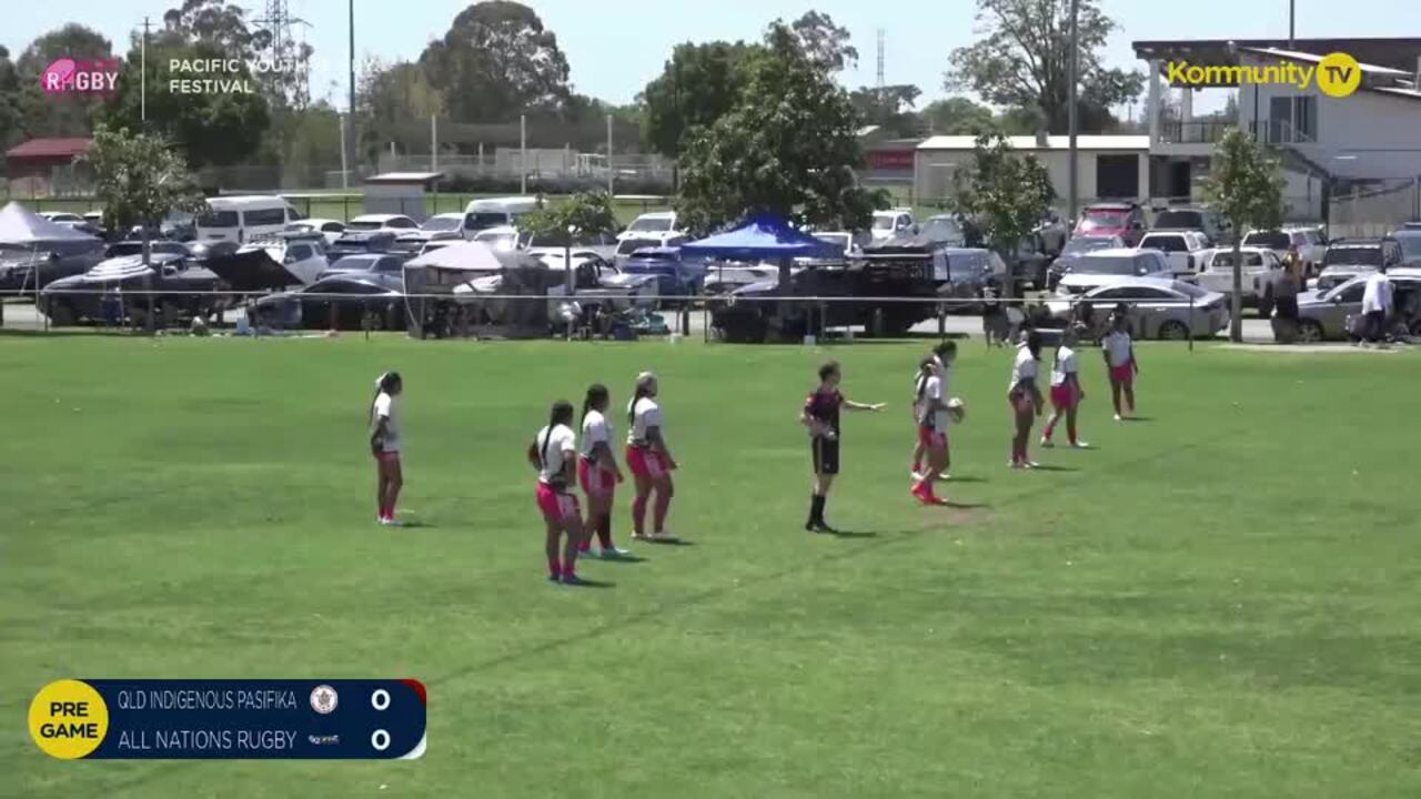 Replay: Queensland Indigenous and Pasifika v Nations United NQ (U18 girls) - 2024 Pacific Youth Rugby Festival Day 2