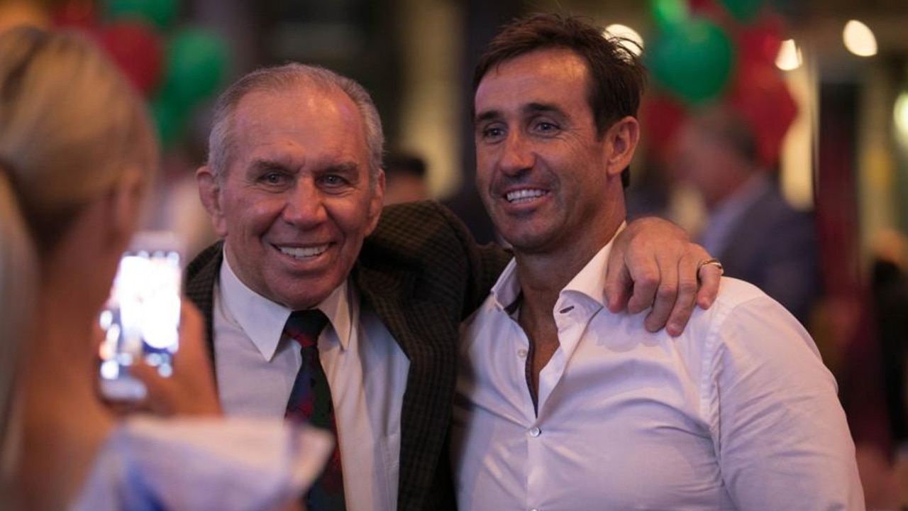 John Sattler and NRL Immortal Andrew Johns.