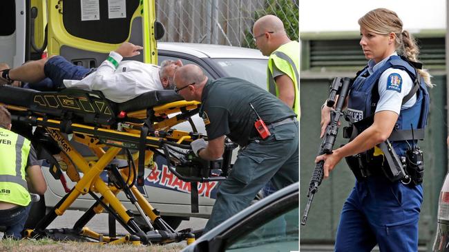 Forty people were killed in the mass shooting in Christchurch today.