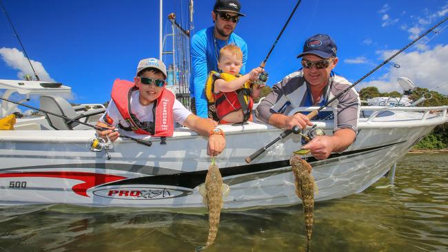 The plan to ban families from some of the most popular fishing spots around Sydney created widespread outrage. Picture: Al McGlashan