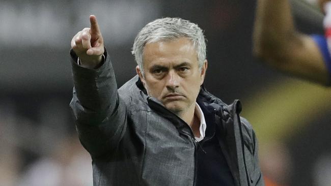 Manchester manager Jose Mourinho.