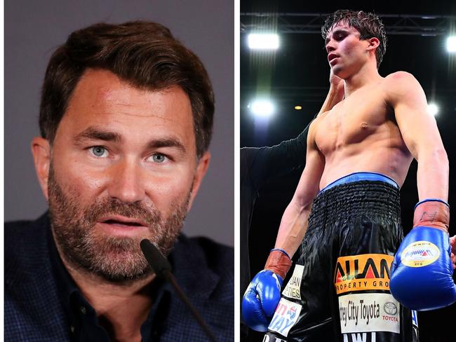 Eddie Hearn was stunned by the comeback. Photo: Getty Images