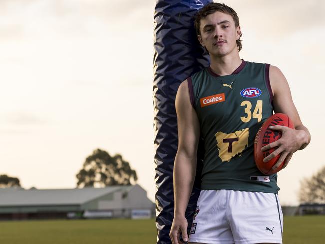 Geordie Payne was chosen by North Melbourne in Wednesday’s mid-season draft. Picture Grant Viney