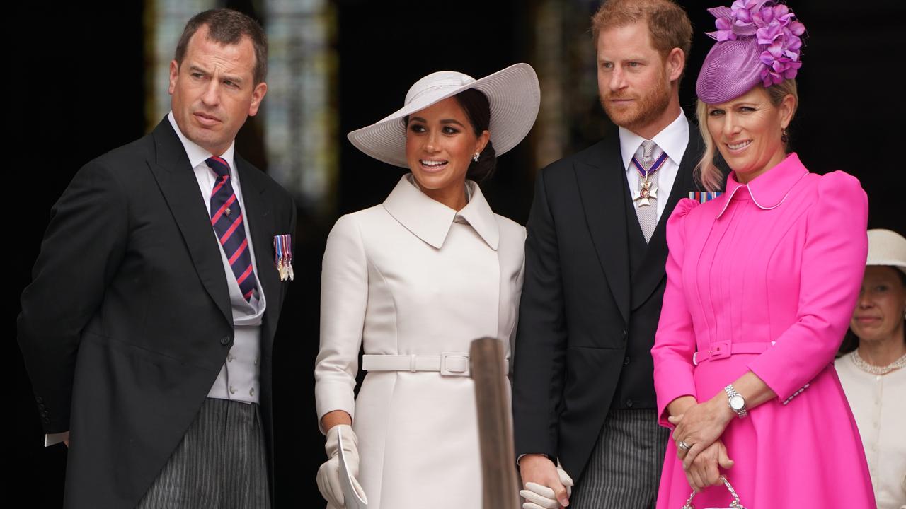 The couture-clad sideshow of the Sussexes would most likely distract the masses and the media from the King. Picture: Kirsty O'Connor – WPA Pool/Getty Images