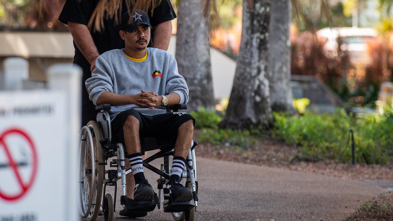 Palmerston teenager Peter Skeen was shot at six times by NT Police during an incident at Gray on March 8, 2022. Picture: Pema Tamang Pakhrin