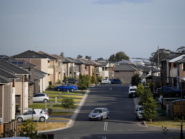 A housing slowdown is underway and analysts says Labor policies are playing a part in it. Picture: AAP