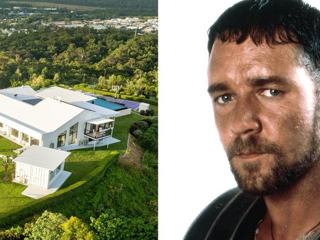 Russell Crowe stayed at the northern Gold Coast estate