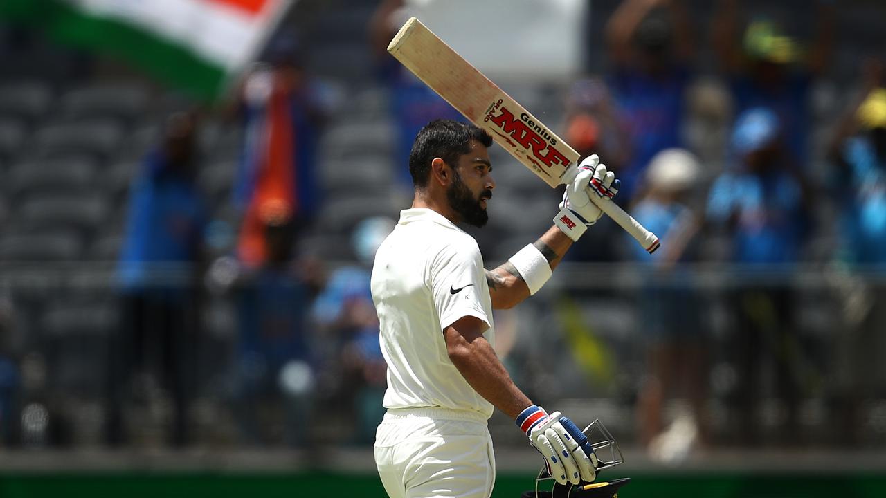 Virat Kohli took another step towards cementing his status among the greats of the game on Sunday with his 25th Test century, and his sixth in Australia. 