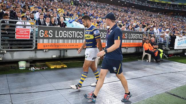 Nothing’s going right for Parramatta. (Mark Metcalfe/Getty Images)