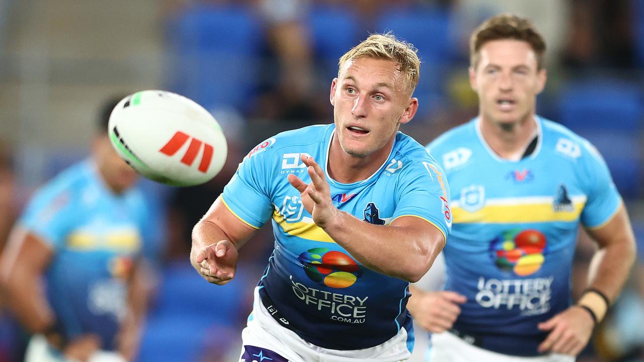 Tanah Boyd is off to the Warriors for the next two seasons after he struggled to get many opportunities at the Titans this year. Picture: Chris Hyde/Getty Images