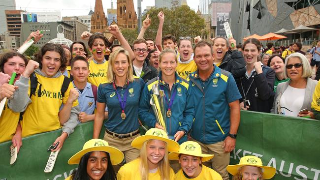 Tasmanians will not get to see one ICC T20 World Cup women’s match or the national men’s team after the fixture was announced this morning. Picture: Scott Barbour/Getty Images