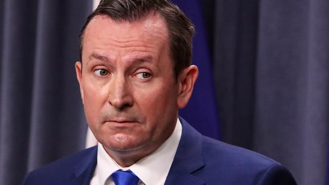 WA Premier Mark McGowan. Picture: Colin Murty