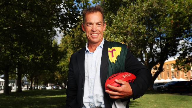 Alastair Clarkson is backing a new Tasmanian team. Picture: Nikki Davis-Jones