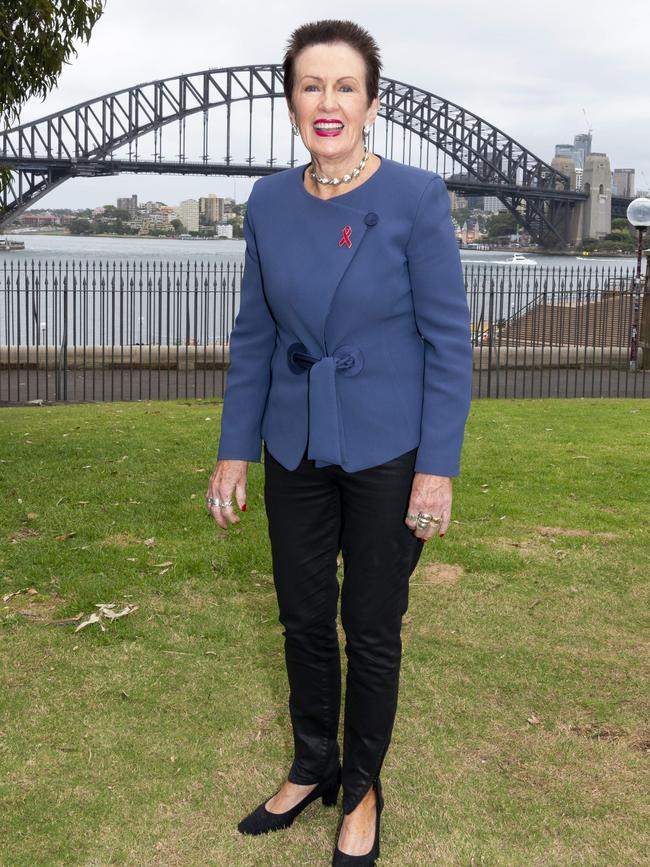 Lord Mayor of Sydney, Clover Moore called for the review after parts of the flag were “problematic”. Picture: NewsWire / Monique Harmer