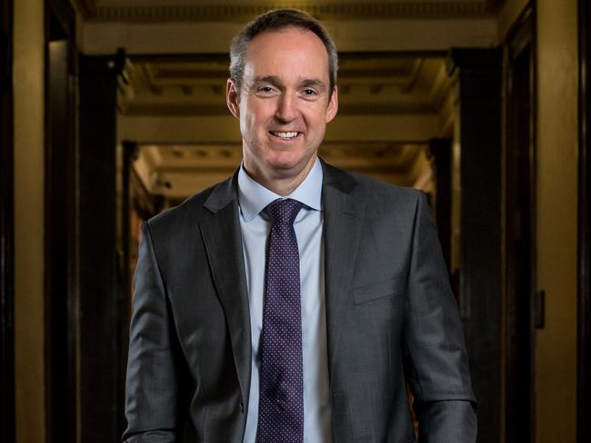 Graham Kerr, chief executive officer of South32 Ltd., poses for a photograph following an event hosted by the Melbourne Mining Club in Melbourne, Australia, on Thursday, June 2, 2016. South32, the diversified miner that's cutting its global workforce on lower commodity prices, says its loss-making and strike-threatened Colombian nickel asset must deliver a plan to return to profits in the coming fiscal year to remain in operation. Photographer: Mark Dadswell/Bloomberg