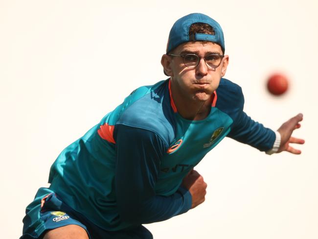 Todd Murphy is poised to make his Test debut for Australia. Picture: Robert Cianflone/Getty Images