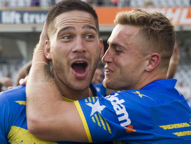 Corey Norman is hellbent on earning a new contract at the Eels. Picture: Jenny Evans