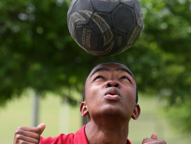 Junior Sports Star. Taboka Tshuma competed in Division 3 local club football at Liverpool city robins. This year he is now playing in the Playstation 4 National Premier League. Pics Ian Svegovic