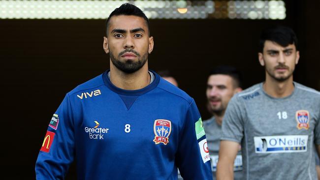 Newcastle’s Jair is the only Brazilian now playing in the A-League. Picture: Getty Images 