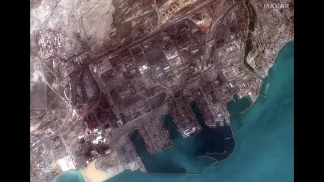 Satellite Imagery Shows Major Damage After Deadly Blast at Iranian Port