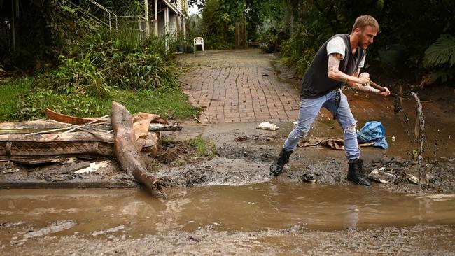 Strong flood waters from previous flooding has damaged BOM technology. Photo: Dan Peled/