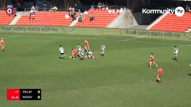 Replay: AFLQ Schools Cup - Palm Beach Currumbin SHS v Marymount College (Senior male)