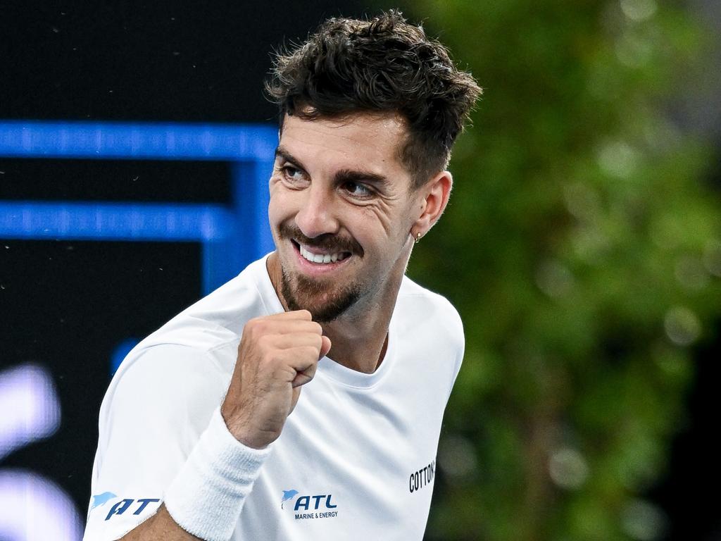 Thanasi Kokkinakis enjoyed a good run at the Adelaide International but has withdrawn through injury. Picture: Getty Images