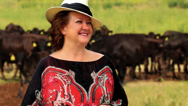 Mining billionaire Gina Rinehart.